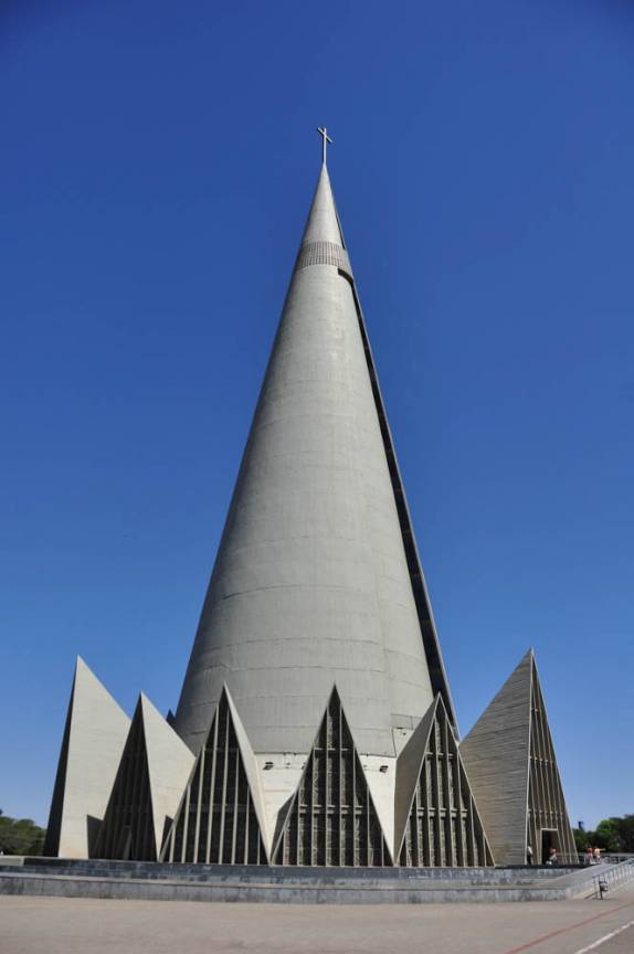 A Catedral de Maringá, no norte do Paraná